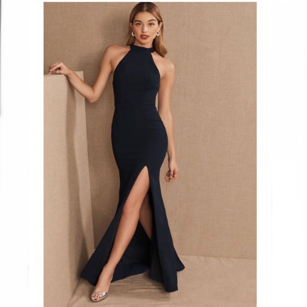 BHLDN Montreal Crepe Maxi Dress size 4